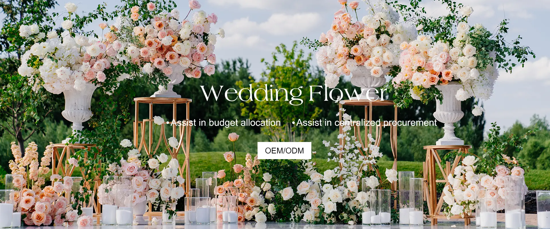 Fleur de mariage en Chine