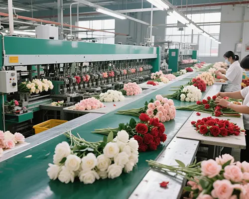 L'artisanat miraculeux du tissu non tissé aux pétales PU
