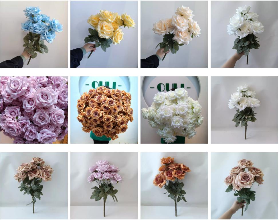 Guide de gros bouquets rose artificiels
