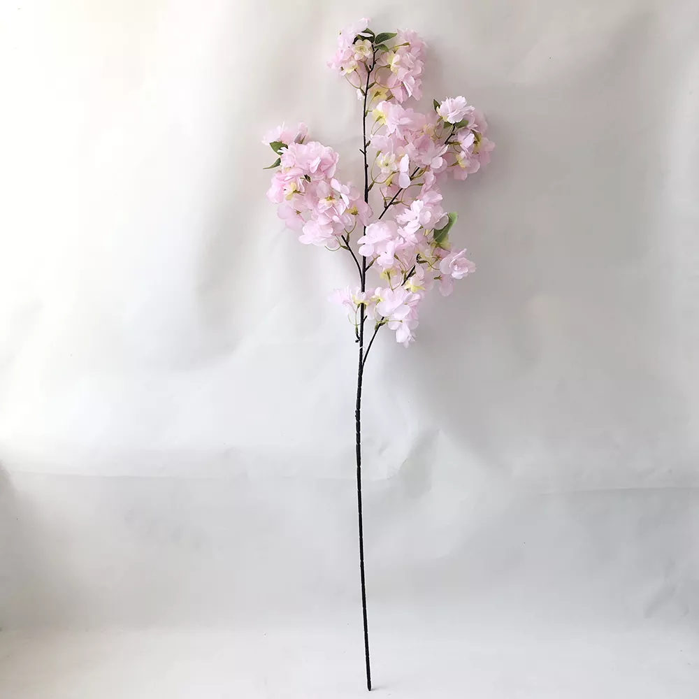 3 fourchettes en fleur de cerisier artificielle