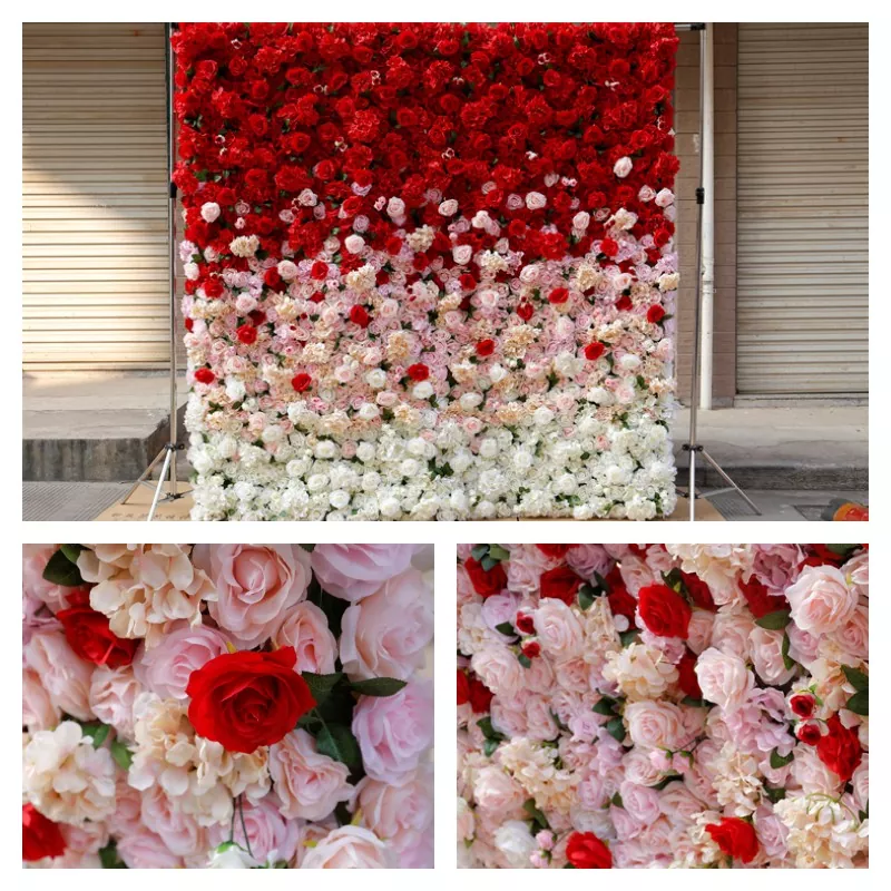 Murs de fleurs 3D