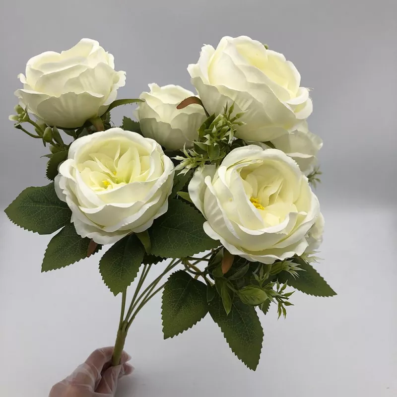Austin rose artificielle