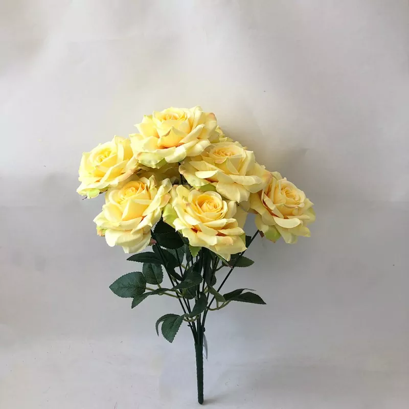 Bouquet rose artificiel