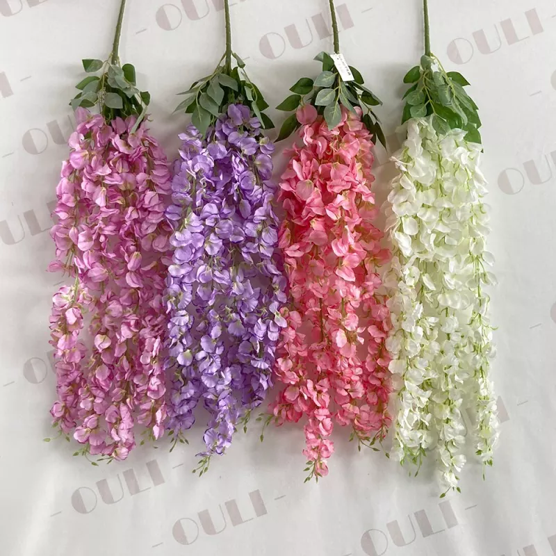 fake white wisteria