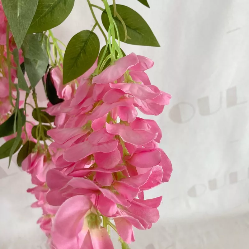 fake wisteria garland