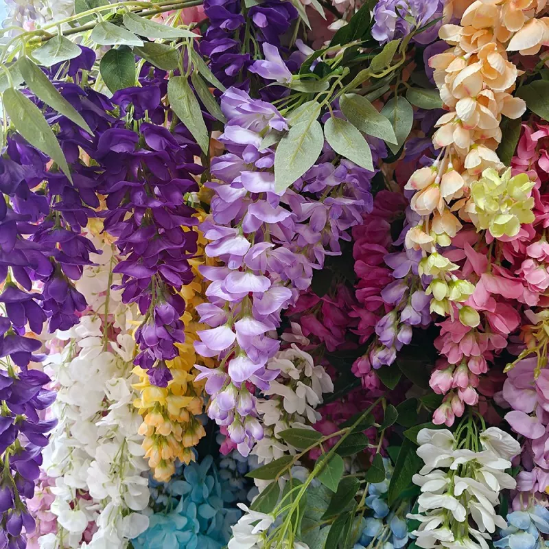 faux wisteria vines