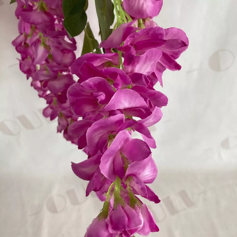 faux wisteria garland