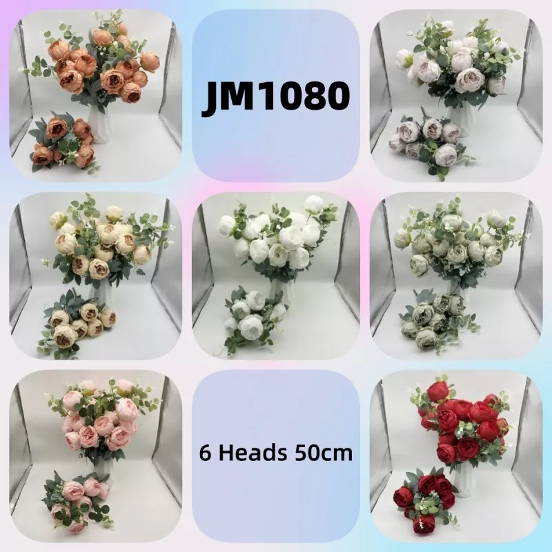Fleurs de soie Bouquet de pivoine